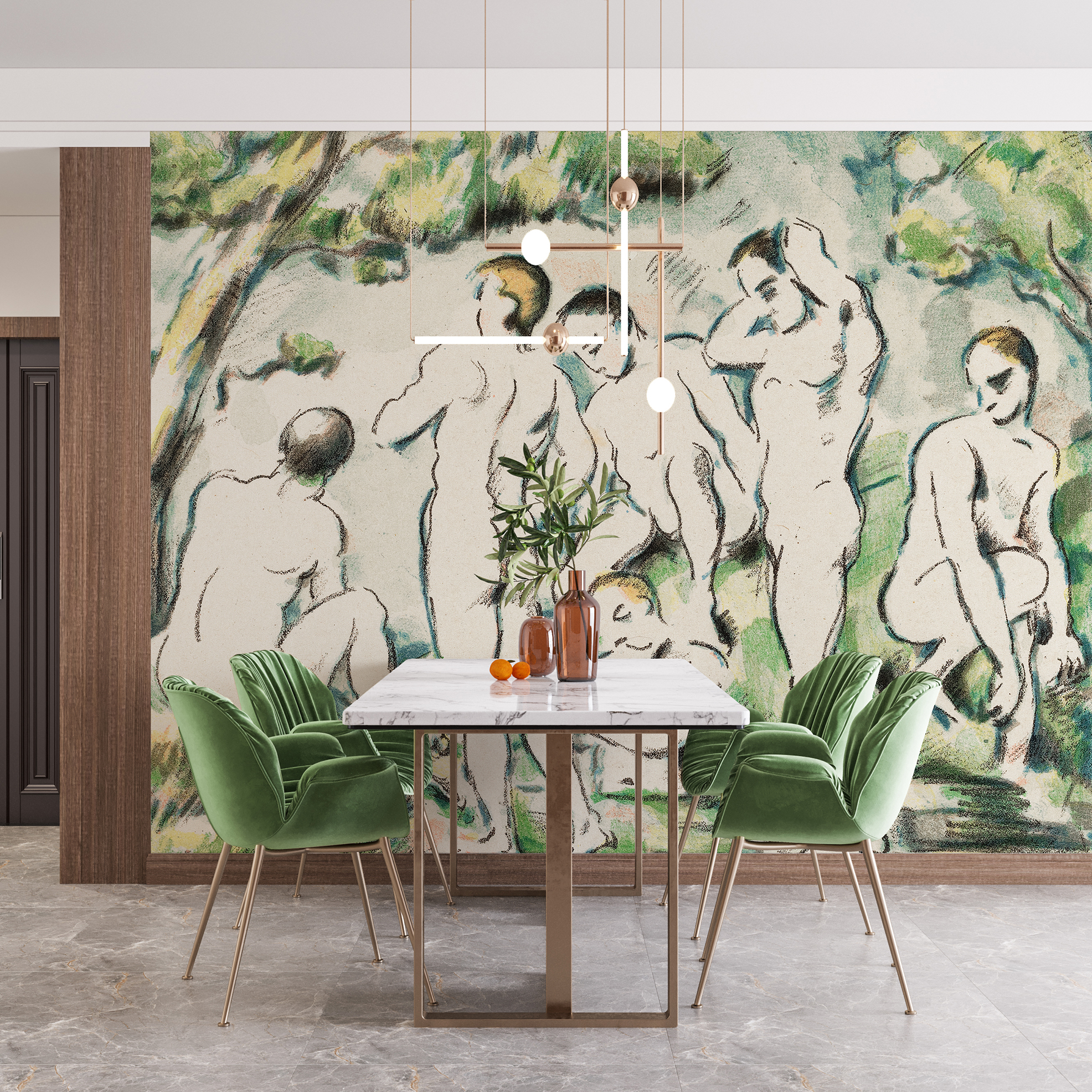 Artistic murals | Hohenberger Manufaktur für Tapeten